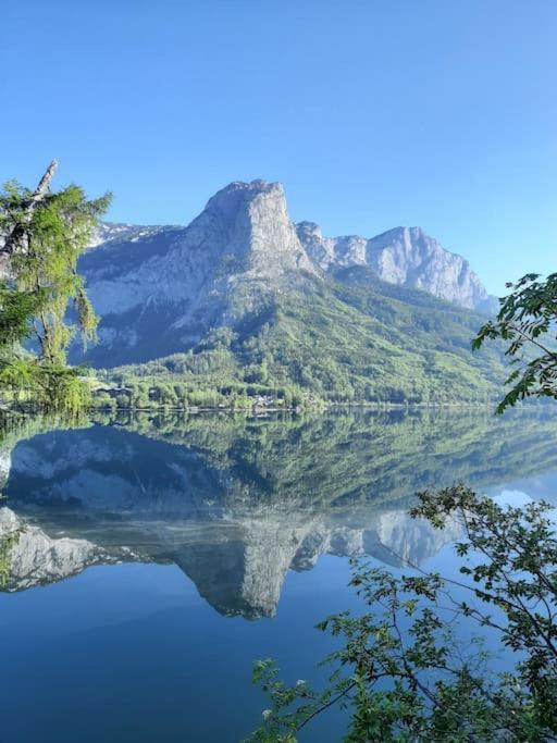 S'Rastl Direkt Mit Bergpanorama Apartment Grundlsee Exterior foto