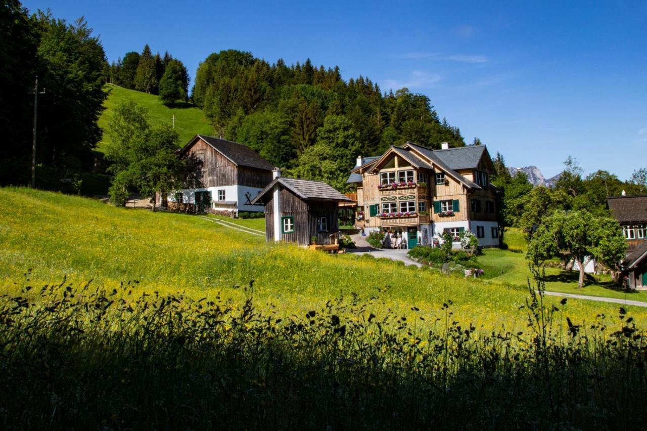 S'Rastl Direkt Mit Bergpanorama Apartment Grundlsee Exterior foto