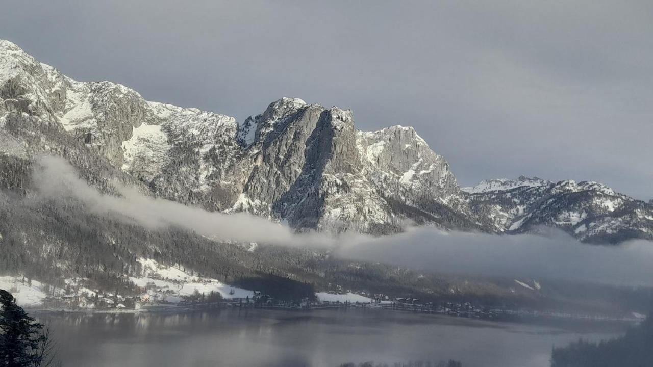S'Rastl Direkt Mit Bergpanorama Apartment Grundlsee Exterior foto