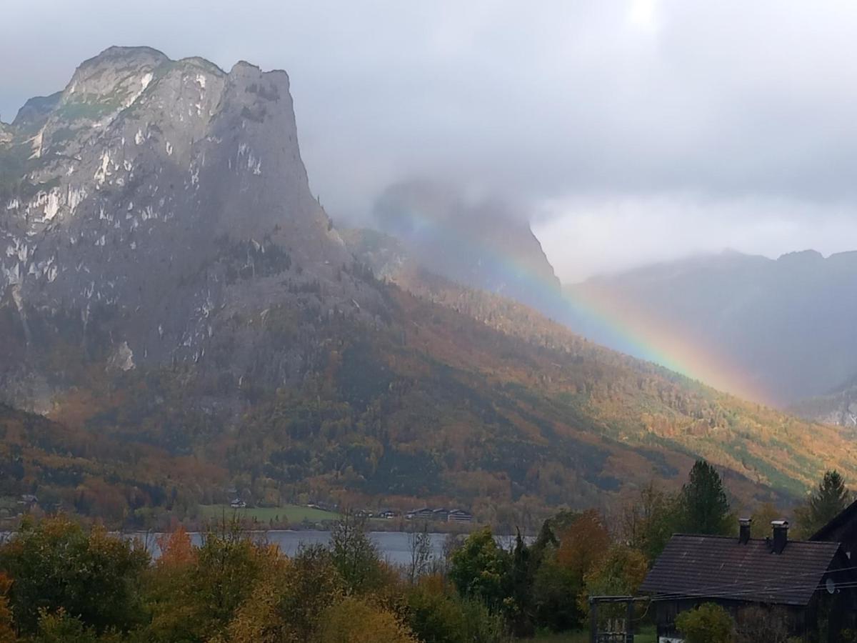 S'Rastl Direkt Mit Bergpanorama Apartment Grundlsee Exterior foto