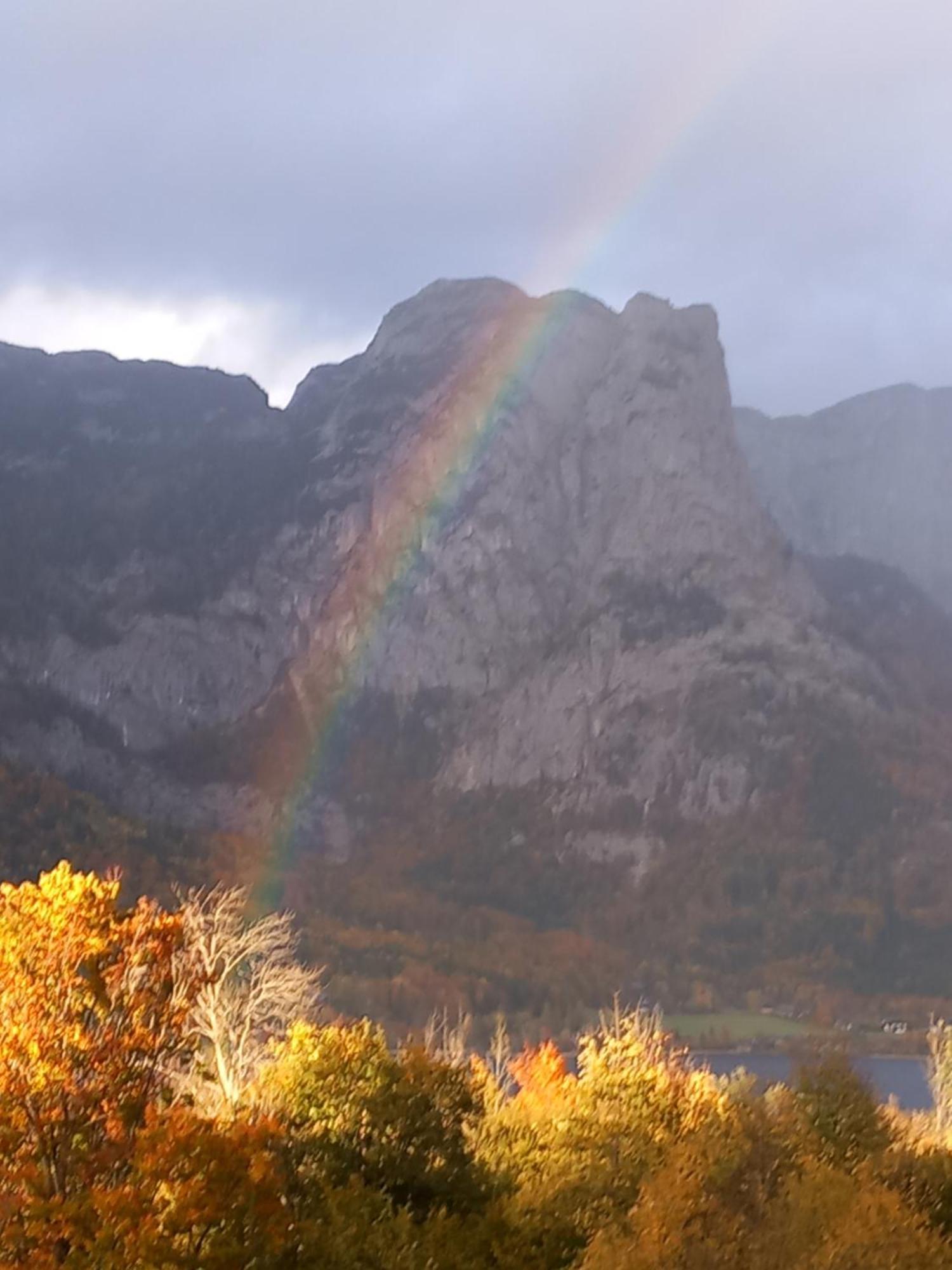 S'Rastl Direkt Mit Bergpanorama Apartment Grundlsee Exterior foto