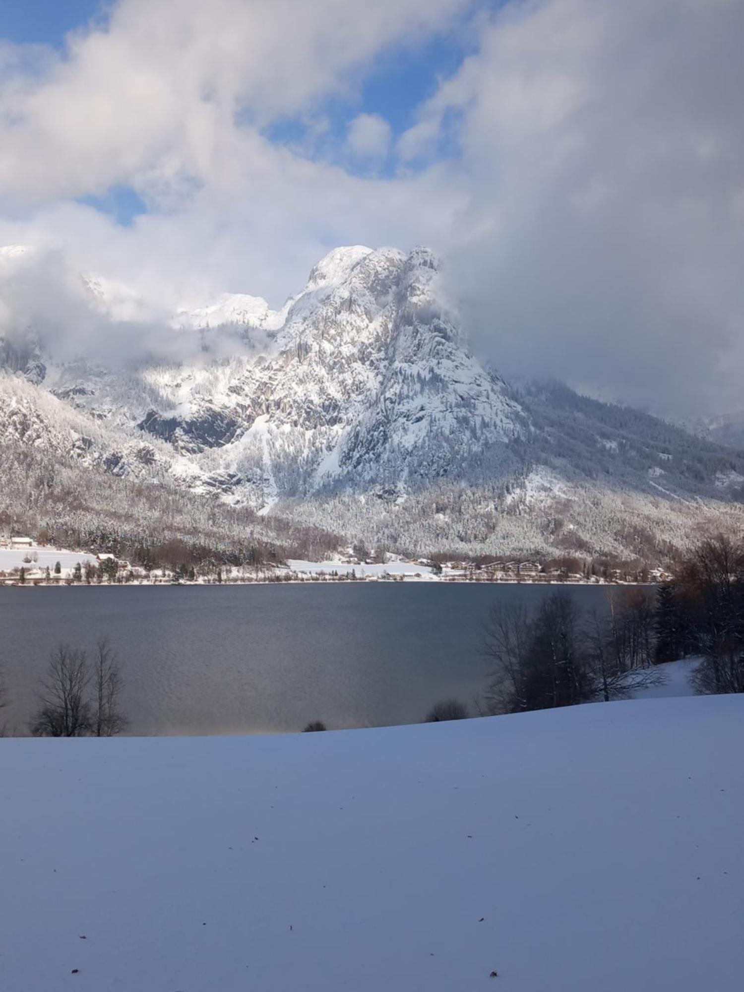 S'Rastl Direkt Mit Bergpanorama Apartment Grundlsee Exterior foto